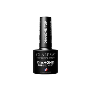 Claresa Diamond Top No Wipe hybrid nail top 5 g