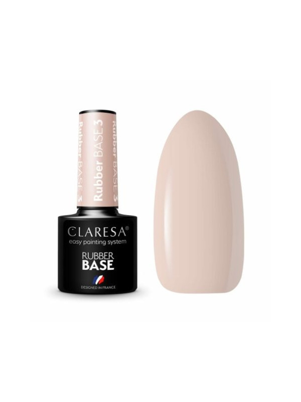 Claresa Rubber Base hybrid nail base /3/ 5 g