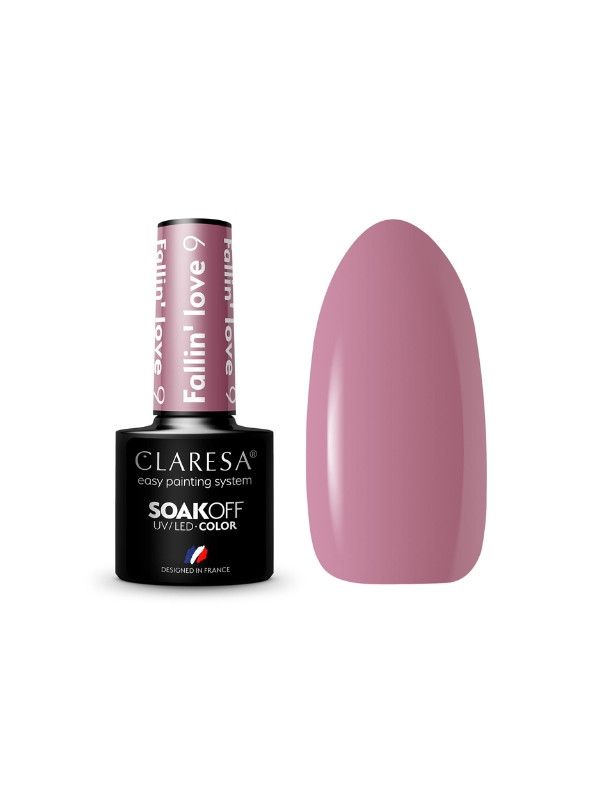 Claresa Fallin' Love Hybride nagellak /9/ 5 g