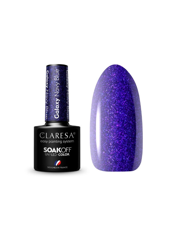 Claresa Galaxy Navy Blue Hybrid Nagellack 5 g