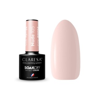 Claresa Nude Hybride nagellak /105/ 5 g