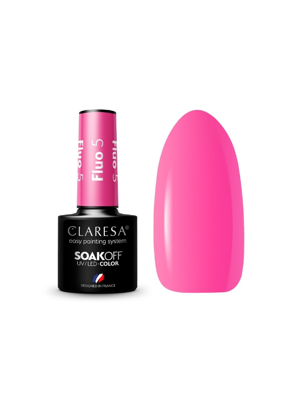 Claresa Fluo Hybrid Nagellack / 5 / 5 g