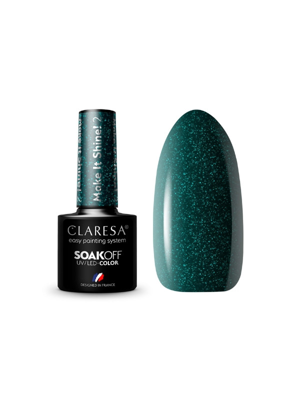 Claresa Laat het Shine ! Hybride nagellak /2/ 5 g