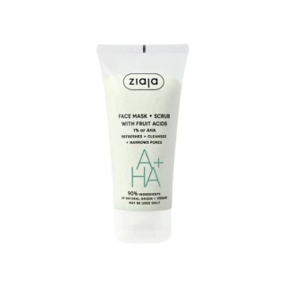 Masque Ziaja - Peeling visage aux acides de fruits 55 ml