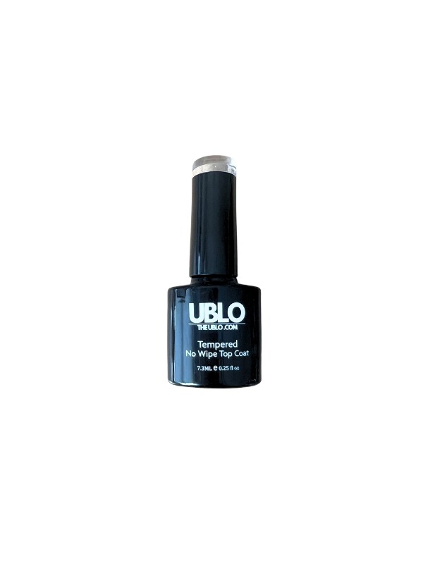 Гібридний топ для нігтів Ublo Tempered No Wipe Top Coat 7,3 мл