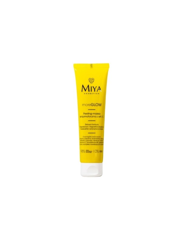 Miya Cosmetics moreGLOW Enzymatic Peeling - Маска для обличчя з вітаміном С 60 мл