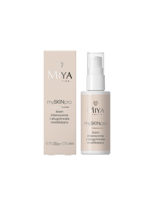 Miya Cosmetics mySKINpro Intensief en langdurige hydraterende gezichtscrème 50 ml