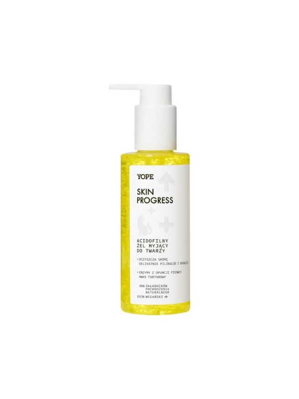 YOPE Skin Progress Acidophilic Gesichtsreinigungsgel 150 ml