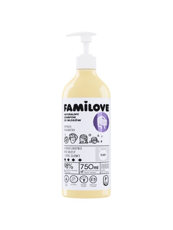 YOPE Familove Natürliches Haarshampoo 750 ml