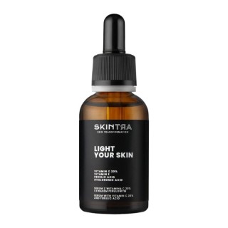 SkinTra Light Your Skin Serum do twarzy z Witaminą C 20% i kwasem ferulowym 30 ml