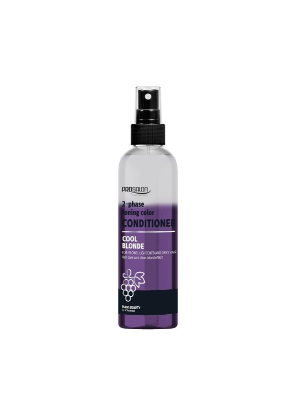 Prosalon Professional Cool Blonde zweiphasige farbtönende Haarspülung 200 ml