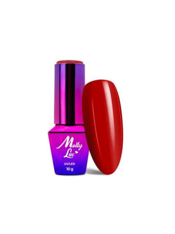 MollyLac /371/ Pin-Up Girl Amoretto Hybrid Nail Polish 10 ml