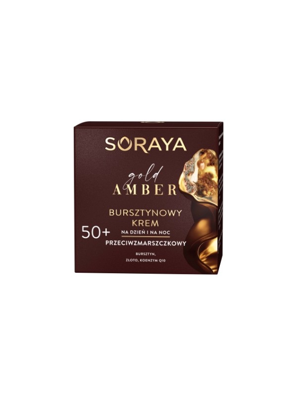 Soraya Gold Amber Anti-wrinkle face cream for day and night 50+ 50 ml