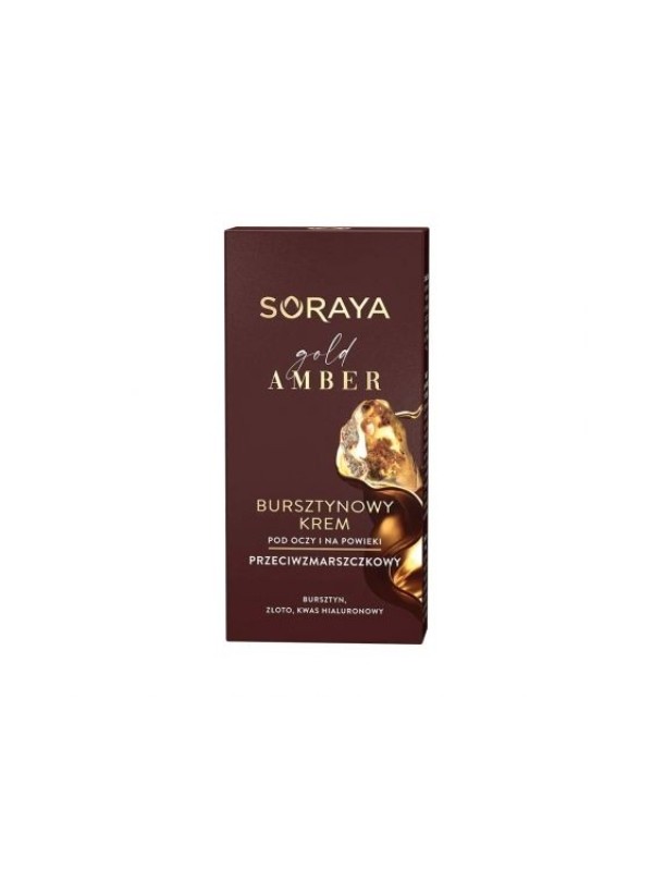 Soraya Gold Amber Anti-Falten-Creme für Augen und Augenlider 15 ml