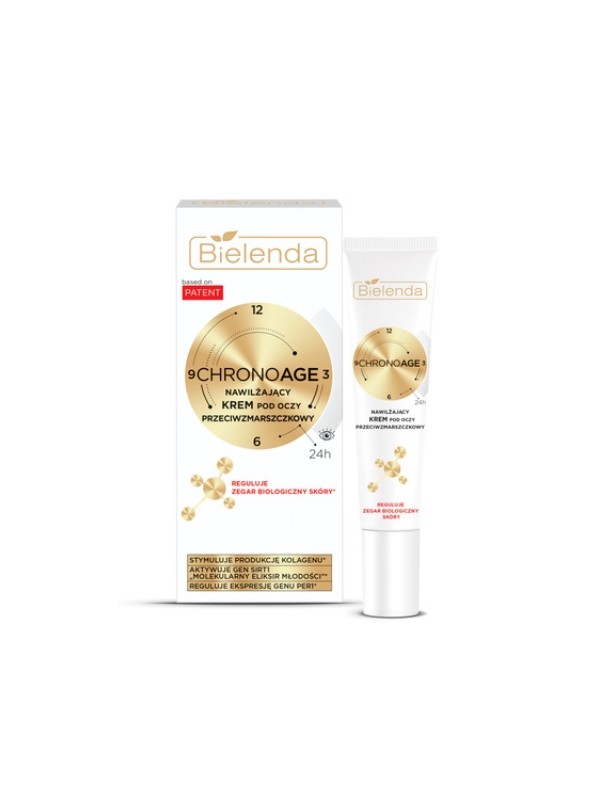 Bielenda Chrono Age 24H Hydraterende Anti-rimpel Oogcrème 15 ml