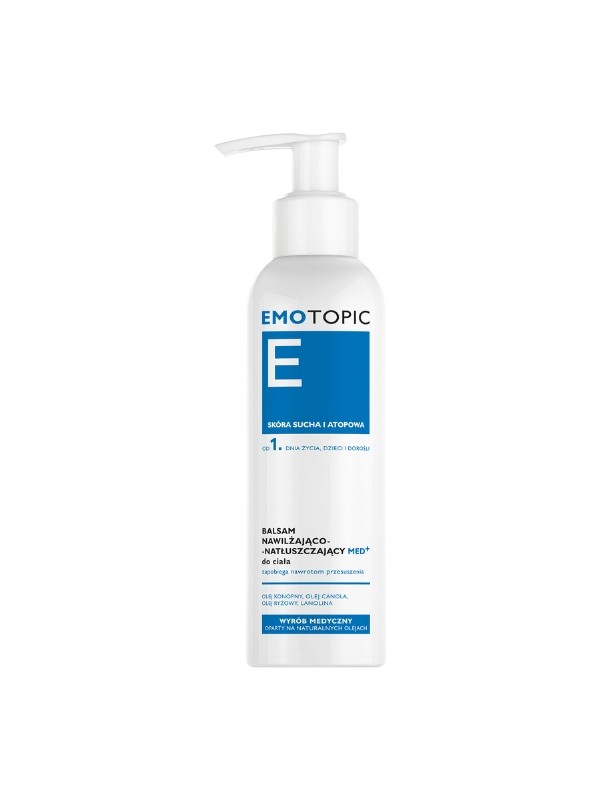 Emotopic feuchtigkeitsspendende und ölende Körperlotion ab dem 1. Lebenstag 190 ml