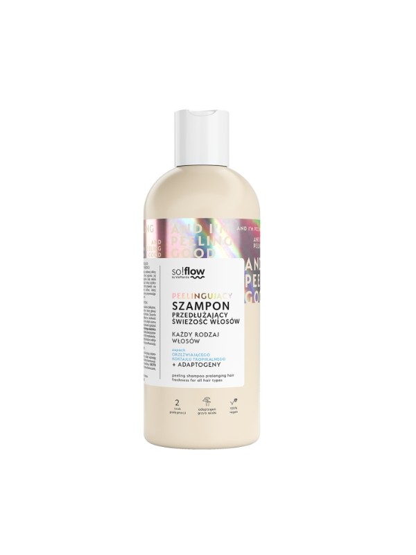 So!flow Peeling Haarshampoo zur Verlängerung der Frische 400 ml