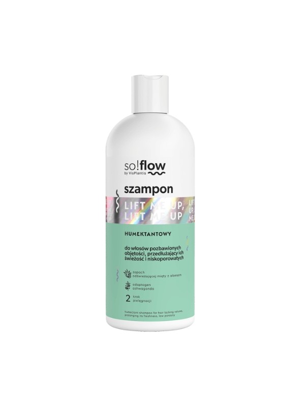 So!flow Humectant Shampoo for low porosity hair without volume, prolonging its freshness 300 ml