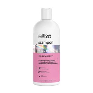 So!flow Humectant Shampoo voor hoog poreus haar dat een diepe regeneratie nodig heeft 300 ml