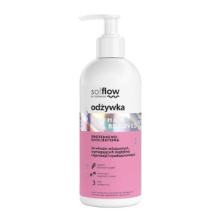 So!flow Proteinowo - Emolientowa Odżywka do włosów wysokoporowatych wymagających dogłębnej regeneracji 300 ml