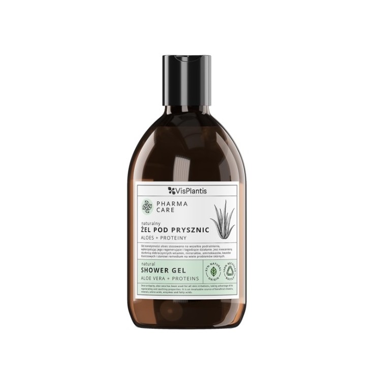 Vis Plantis Pharma Care Natürliches Duschgel Aloe + Proteine 500 ml