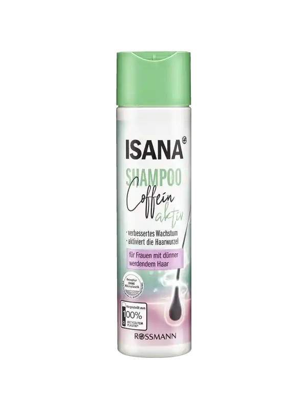 Isana Haarshampoo mit aktivem Koffein 250 ml