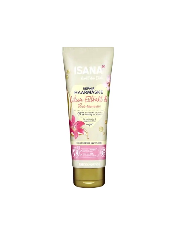 Isana Love the Earth intensively strengthening hair mask 125 ml