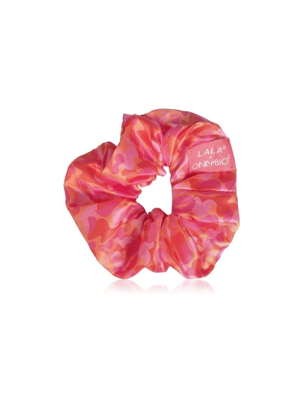 ONLYBIO x PLNY LALA Scrunchie XL Strawberries & Oranges 1 Stück