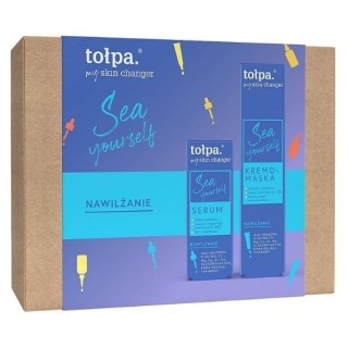 Tołpa Na Gift My Skin Changer Sea Yourself : зволожуюча Serum для обличчя 30 мл + крем-маска для обличчя 40 мл