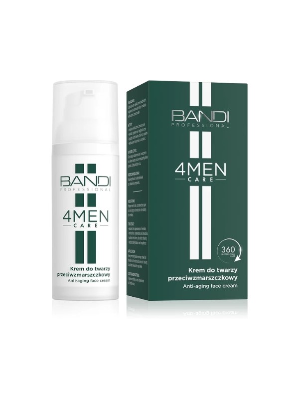 Bandi 4Men Care Anti-Wrinkle Face Cream for Men 50 ml