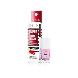 Delia Super gloss Top Coat для нігтів Ефект за 12 днів 11 мл