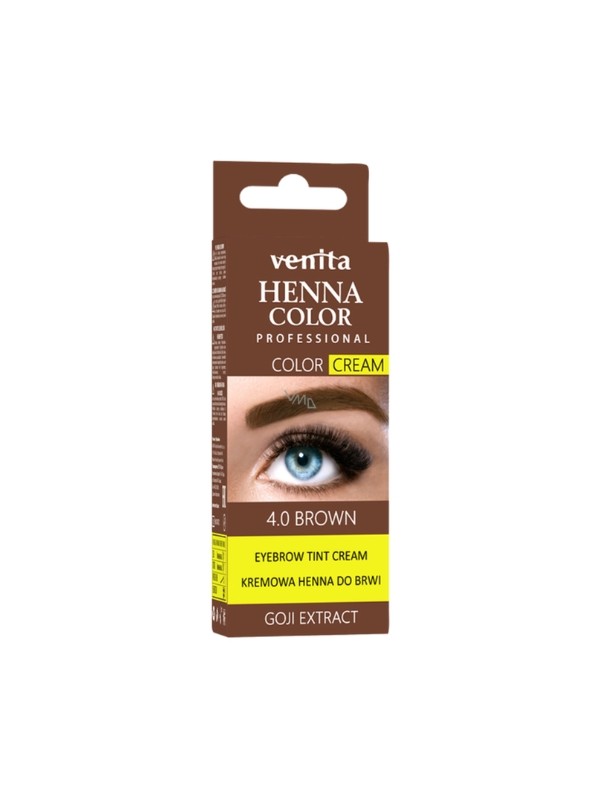 Venita Creme Henna für Augenbrauen /4,0/ Braun 30 g