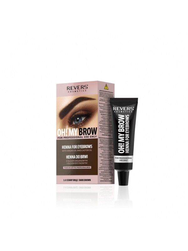 Revers Oh !My Brow cremiges Henna für Augenbrauen /3.0/ Dunkelbraun