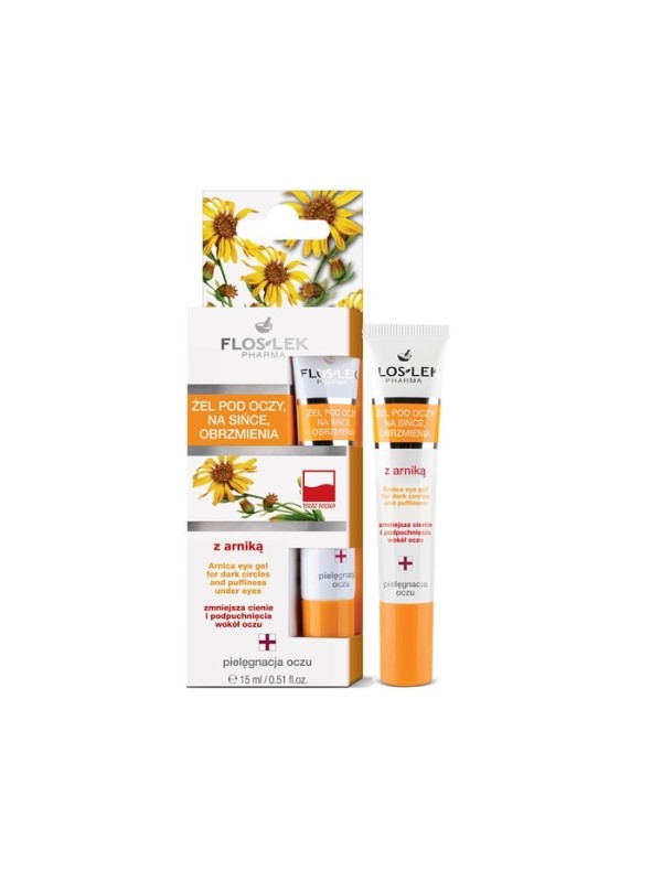 Floslek Arnica Gel für Augen, Prellungen und Schwellungen 15 ml