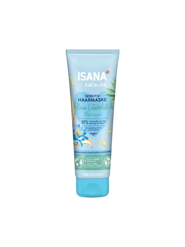 Isana Love the Earth Sensitive nourishing hair mask 125 ml