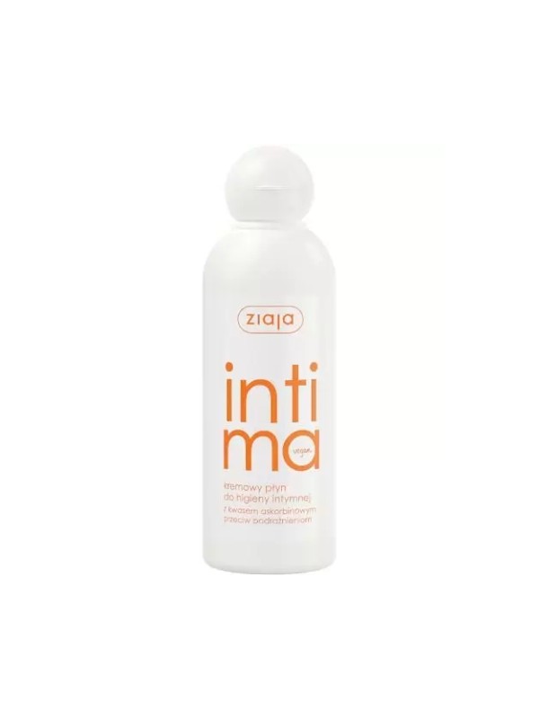 Ziaja Intima Romige vloeistof voor intieme hygiëne met ascorbinezuur 200 ml