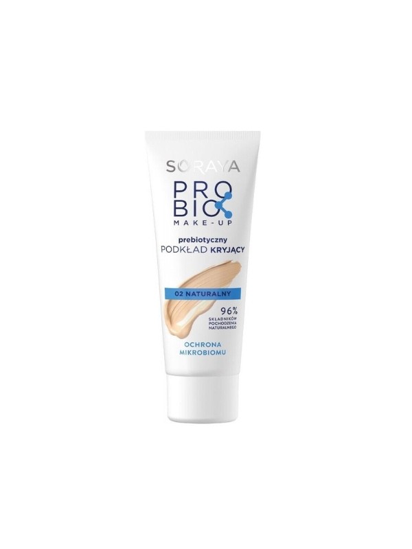 Soraya ProBio Care Prebiotic Make-up Abdeckende Gesichtsgrundierung /02/ Natürlich 30 ml