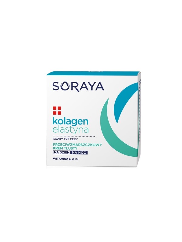 Soraya Collagen + Elastin жирний крем для обличчя від зморшок день/ніч 50 мл