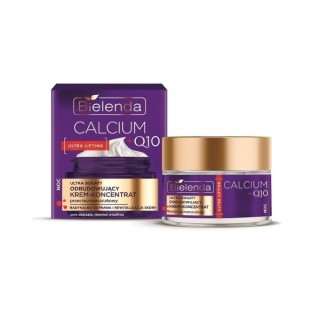 Bielenda CALCIUM + Q10 ultra herstellend anti-rimpel gezichtscrèmeconcentraat voor de nacht 50 ml