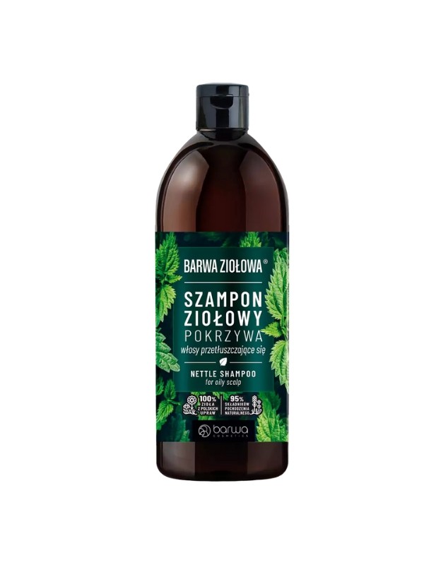 Barwa Ziołowa Herbal shampoo for oily hair Nettle 480 ml