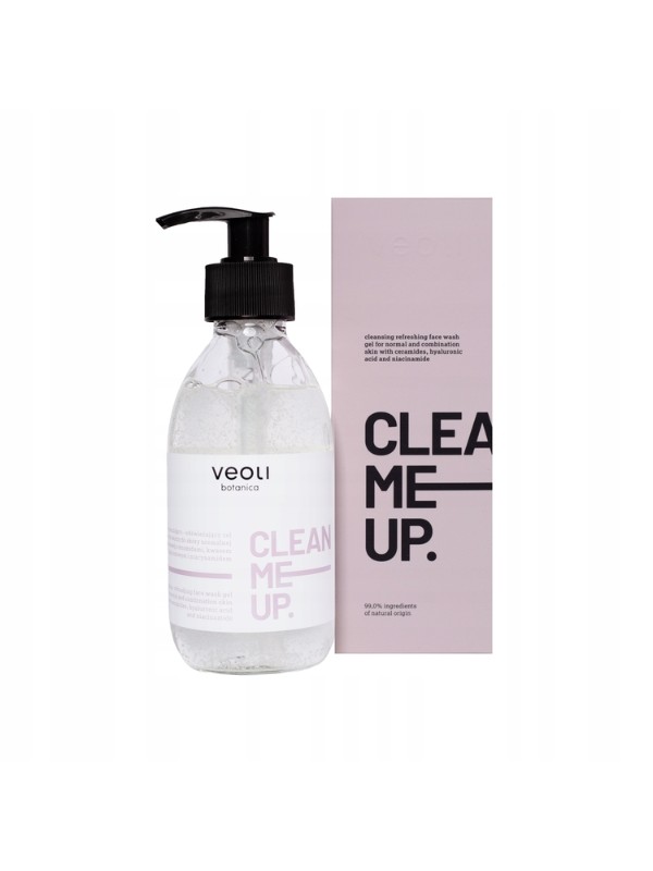 Veoli Botanica Clean Me Up Cleansing and Refreshing Facial Wash Gel 190 ml