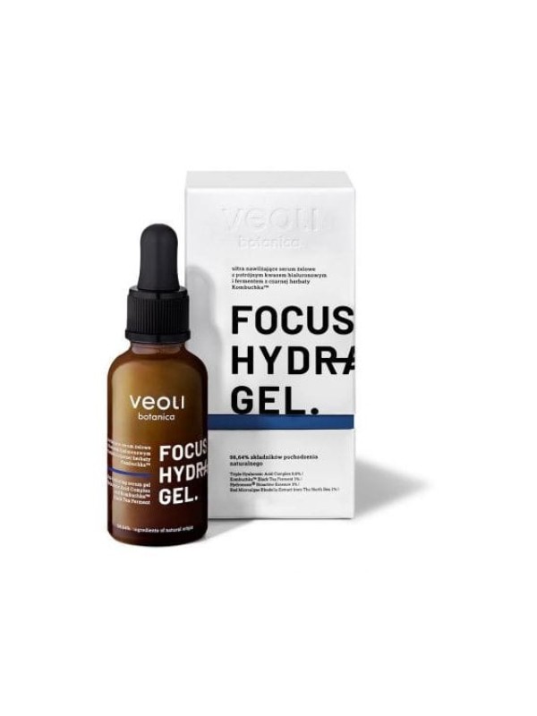 Veoli Botanica Focus Hydration Gel. ultra feuchtigkeitsspendendes Gel Serum 30 ml