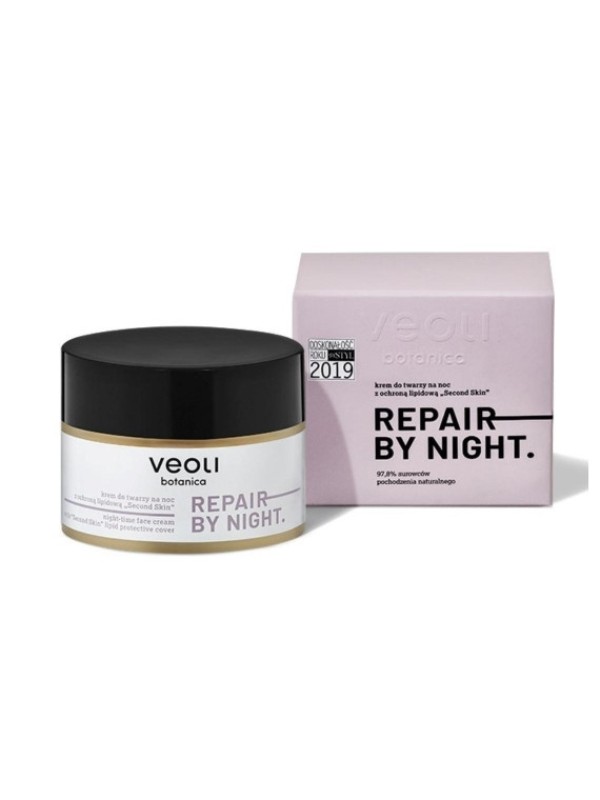 Veoli Botanica Reparatur bei Nacht. feuchtigkeitsspendende Nachtgesichtscreme 50 ml