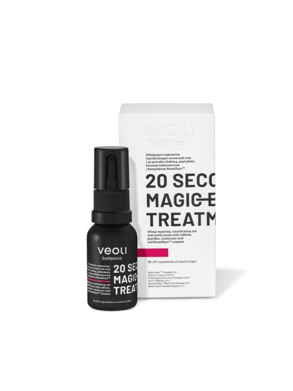 Veoli Botanica 20 Sekonds Magic Eye Treatment підтягуюча та відновлююча трансформуюча Serum для очей 15 мл