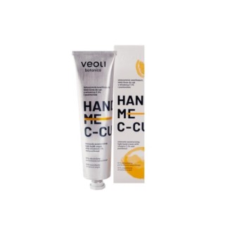 Veoli Botanica Hand Me C-Cure intensiv feuchtigkeitsspendende leichte Handcreme mit Vitamin C 3% 75 ml