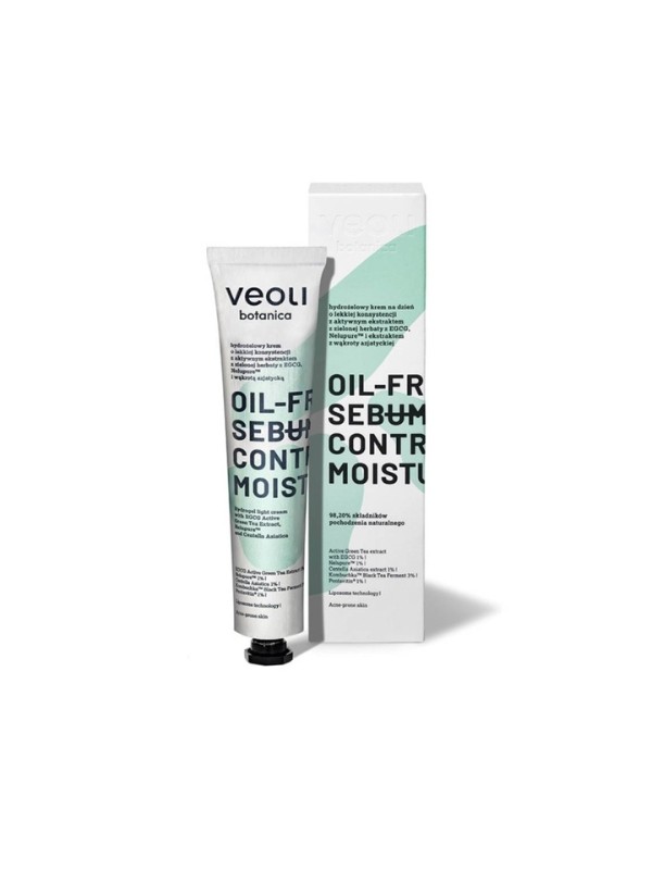 Veoli Botanica Oil-free Sebum Control Moisturizer hydro Денний крем для обличчя 50 мл