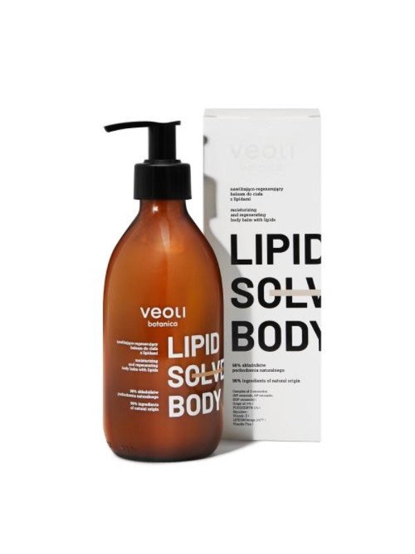 Veoli Botanica Lipid Solve Body зволожуючий і відновлюючий лосьйон для тіла з ліпідами 290 мл