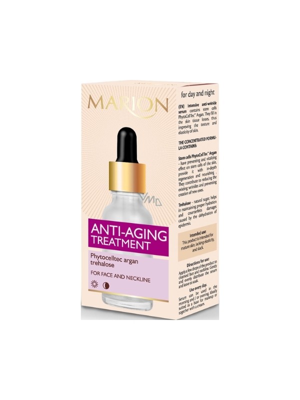 Marion Anti-aging Treatment Serum для обличчя та шиї з арганою 20 мл