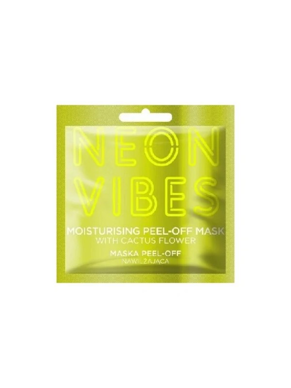 Marion Neon Vibes feuchtigkeitsspendende Peel-ff-Gesichtsmaske 8 g