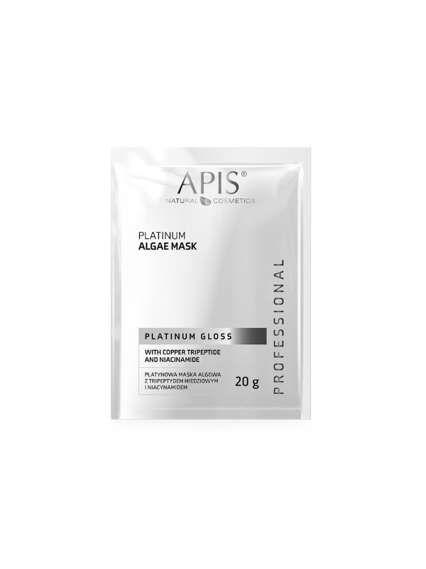 Apis Platinum Gloss Platinum algae mask with copper tripeptide and niacinamide 20 g